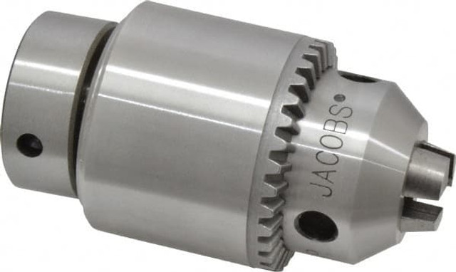 Jacobs 14451 Drill Chuck: 1/2" Capacity, Tapered Mount, JT33