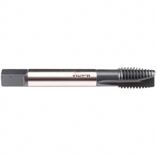 Emuge CU497300.5017 Spiral Flute Tap:  UNC,  4 Flute,  Plug,  2B/3B Class of Fit,  High-Speed Steel,  Ne2 Finish