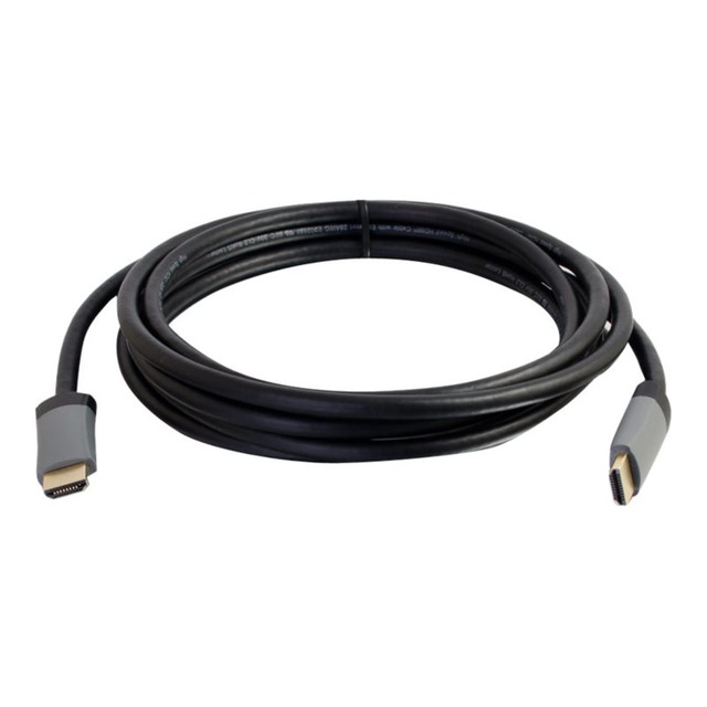 LASTAR INC. 50627 C2G 6ft Select High Speed HDMI Cable with Ethernet 4K 60Hz - In-Wall CL2-Rated - HDMI cable with Ethernet - HDMI male to HDMI male - 6 ft - shielded - black - 4K support LASTAR INC. 50627 C2G 6ft Select High Speed HDMI Cable with Ethernet 4K 60Hz - In-Wall CL2-Rated - HDMI cable with Ethernet - HDMI male to HDMI male - 6 ft - shielded - black - 4K support