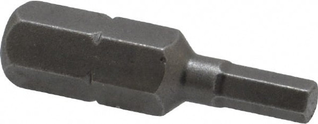 Apex 185-2X Hex Screwdriver Insert Bit: 1/4" Drive, 1/8" Hex, 1" OAL