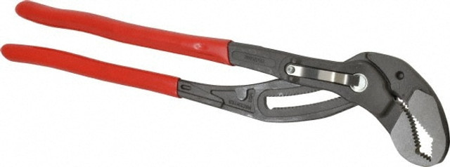 Knipex 87 01 400 Tongue & Groove Plier: 2-1/2" Cutting Capacity, Standard Jaw