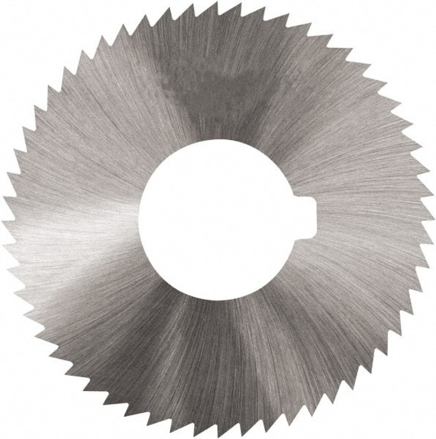 MSC OMSLE1406 Slitting & Slotting Saw: 4" Dia, 9/64" Thick, 1" Arbor Hole, 36 Teeth, High Speed Steel