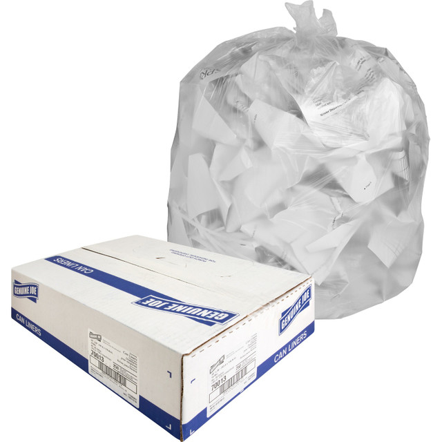 Genuine Joe 70013 Genuine Joe Economy High-Density Can Liners