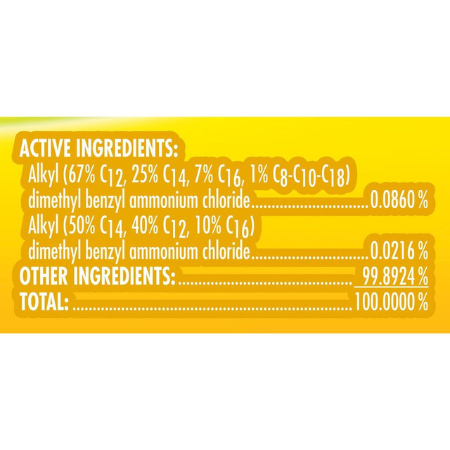Reckitt Benckiser plc Lysol 75352CT Lysol Lemon All Purpose Cleaner Reckitt Benckiser plc Lysol 75352CT Lysol Lemon All Purpose Cleaner
