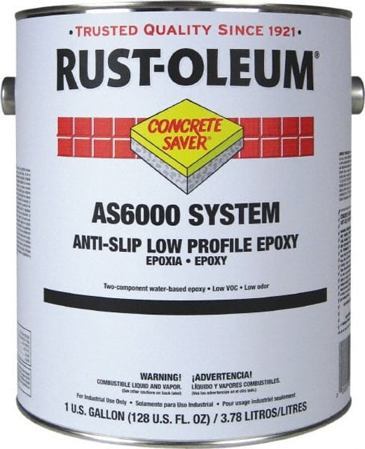 Rust-Oleum AS6082425 Protective Coating: 1 gal Can, Gloss Finish, Gray & Silver