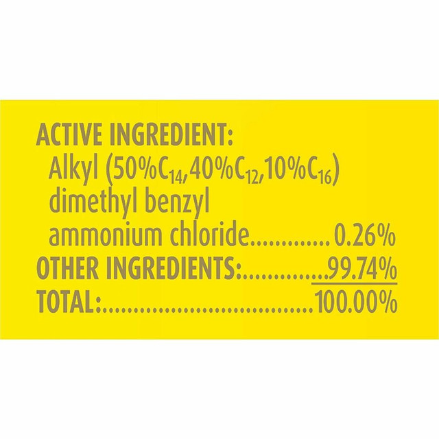 Reckitt Benckiser plc Lysol 81145 Lysol Lemon/Lime Disinfect Wipes Reckitt Benckiser plc Lysol 81145 Lysol Lemon/Lime Disinfect Wipes