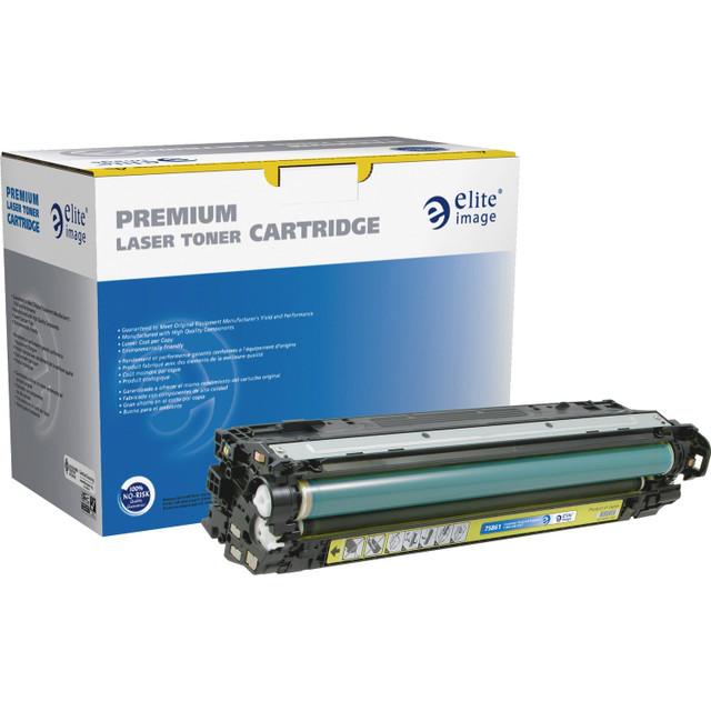 Elite Image 75861 Elite Image Remanufactured Toner Cartridge - Alternative for HP 307A (CE742A)