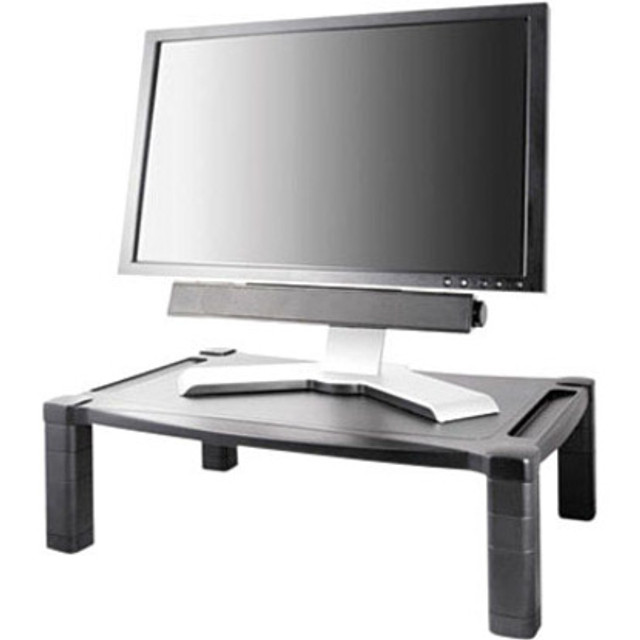 Kantek, Inc Kantek MS500 Kantek Extra Wide Adjustable Monitor Laptop Stand 20inx13in Single Kantek, Inc Kantek MS500 Kantek Extra Wide Adjustable Monitor Laptop Stand 20inx13in Single