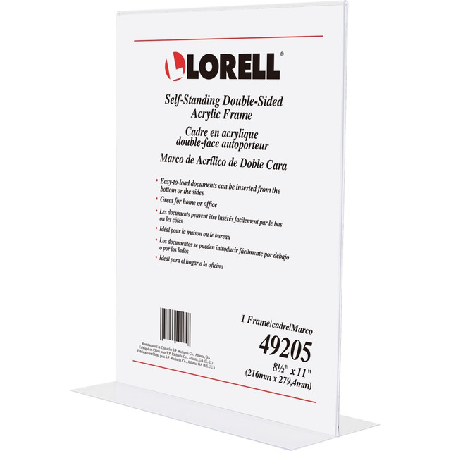 SP RICHARDS Lorell 49205  Stand-Up Sign Holder 11inH x 8 1/2inW