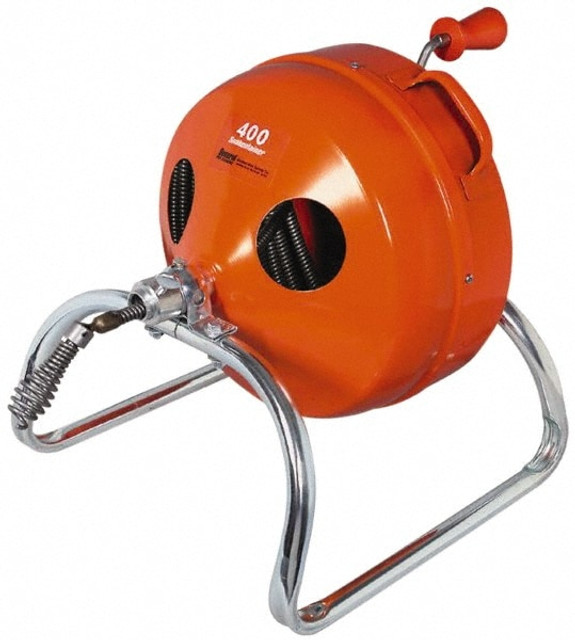 General Pipe Cleaners 450EM3 For 3 to 4 Inch Pipe, 50 Inch Cable Length, Floor Model, Manual and Hand Drain Cleaner