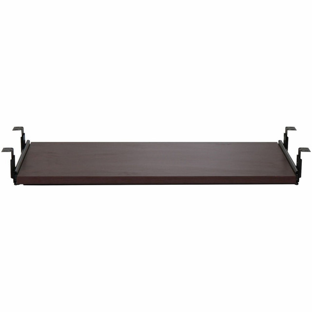 LORELL 87523  Laminate Universal Keyboard Tray, Mahogany