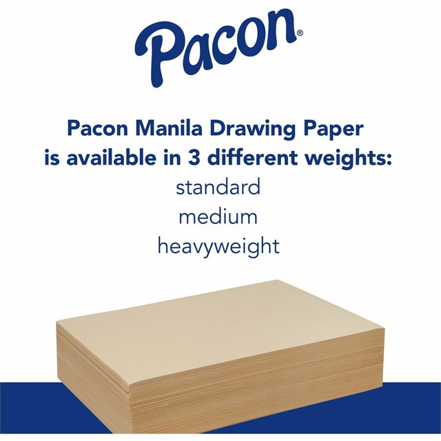 Dixon Ticonderoga Company Dixon 4009 Pacon Economy Weight Recyclable Drawing Paper