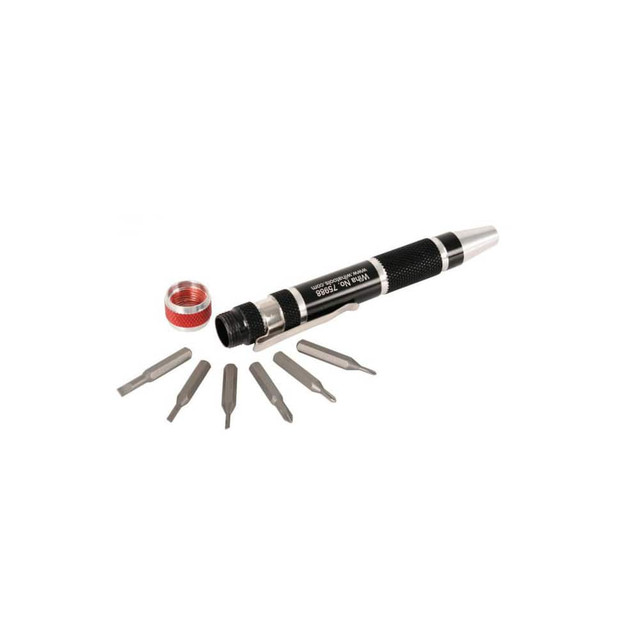 Wiha 75981 Screwdriver Insert Bit Set: Phillips & Slotted