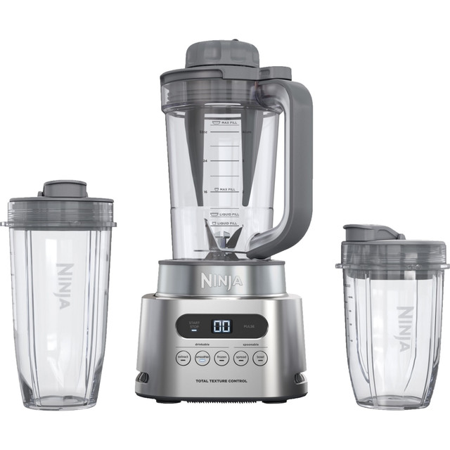 SHARK NINJA SS151 Ninja TWISTi High-Speed Blender Duo, Gray