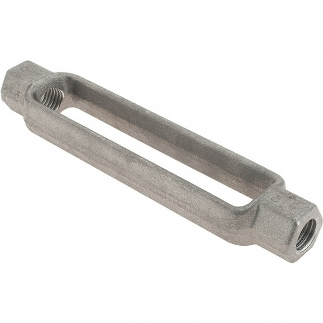 Value Collection A996941 5,200 Lb Load Limit, 3/4" Thread Diam, 6" Take Up, Steel Turnbuckle Body Turnbuckle