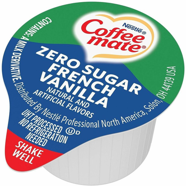 Nestle Professional Coffee mate 91757 Coffee mate Zero-Sugar Liquid Coffee Creamer Singles Nestle Professional Coffee mate 91757 Coffee mate Zero-Sugar Liquid Coffee Creamer Singles