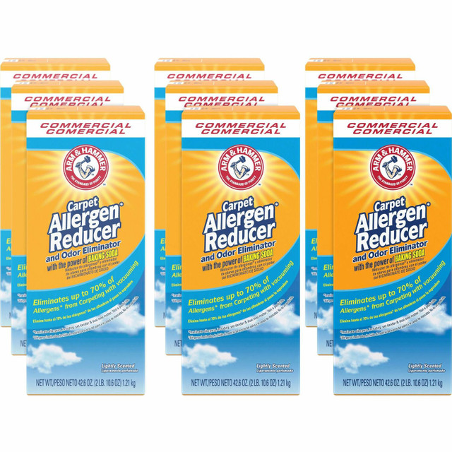 Church & Dwight Co., Inc Arm & Hammer 84113CT Arm & Hammer Commercial Carpet Allergen Reducer