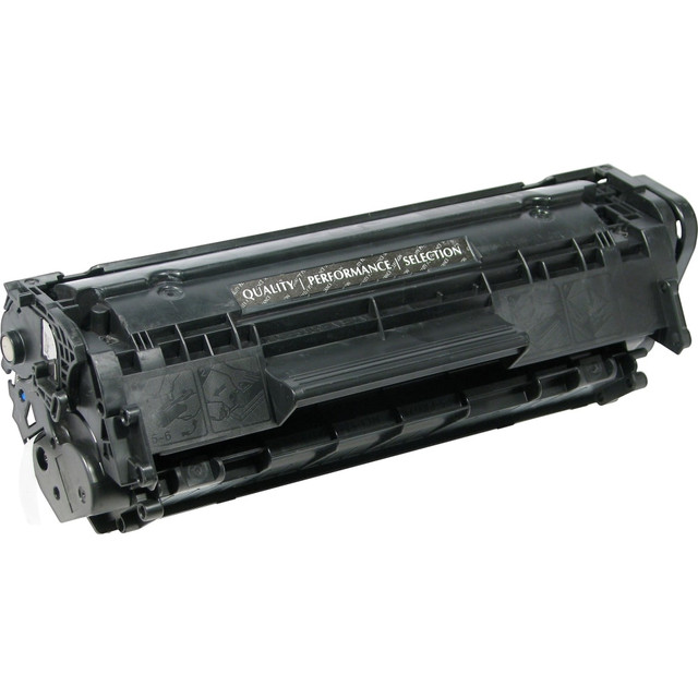 V7 V712AG  Remanufactured Black Toner Cartridge Replacement For HP 12A, Q2612A, Q2612A