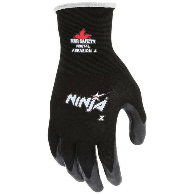 MCR Safety N9674XL General Purpose Work Gloves: X-Large, Nitrile Coated, Nylon