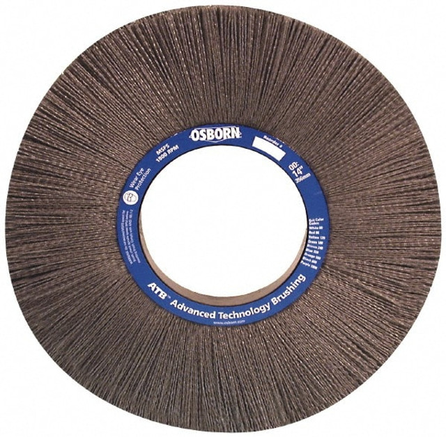 Osborn 0004065400 Wheel Brush: 12" Wheel Dia, Crimped