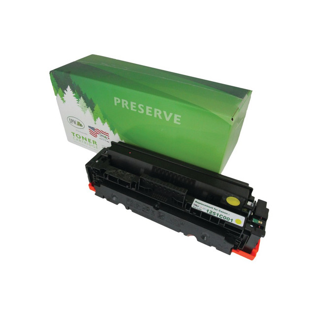 IMAGE PROJECTIONS WEST, INC. IPW Preserve 545-251-ODP  Remanufactured Yellow High Yield Toner Cartridge Replacement For Canon 046H, 1251C001, 545-251-ODP