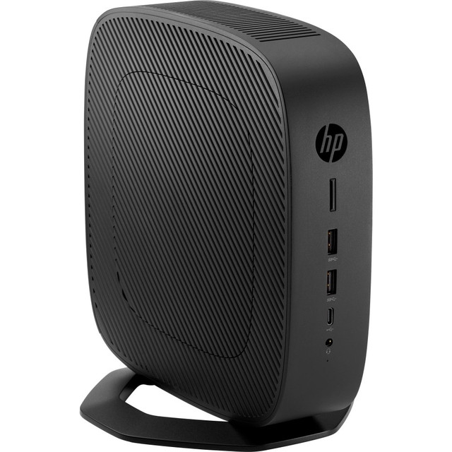 HP INC. HP 7RQ21UA#ABA  t740 Thin Client - AMD Ryzen V1756B Quad-core (4 Core) 3.25 GHz - TAA Compliant - 8 GB RAM DDR4 SDRAM - 128 GB Flash - AMD Radeon Vega 8 - Gigabit Ethernet - Windows 10 IoT Enterprise