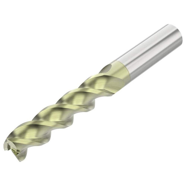 Niagara Cutter 10023072 Corner Radius End Mill: 1/2" Dia, 2" LOC, 0.01" Radius, 3 Flutes, Solid Carbide