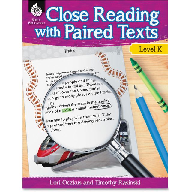 Shell Education 51356 Shell Education Education Close Reading Level K Guide Printed Book by Lori Oczkus, M.A, Timothy Rasinski, Ph.D.