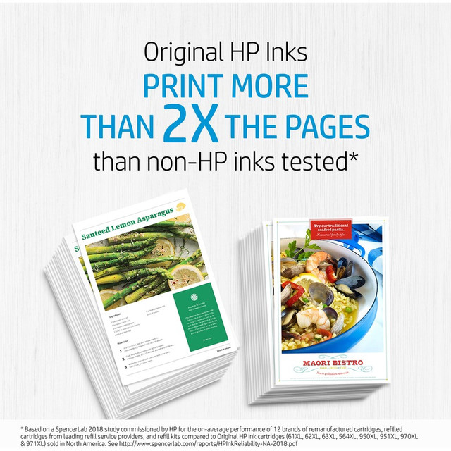 HP Inc. HP F6U19AN HP 952XL (F6U19AN) Original High Yield Inkjet Ink Cartridge - Black - 1 Each