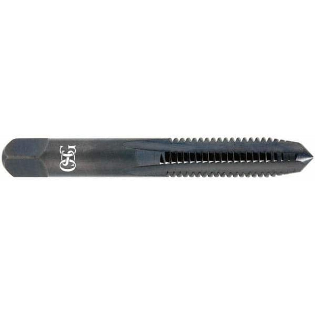 OSG 1123901 Straight Flute Tap: 5/8-18 UNF, 4 Flutes, Taper, 3B Class of Fit, High Speed Steel, Oxide Coated