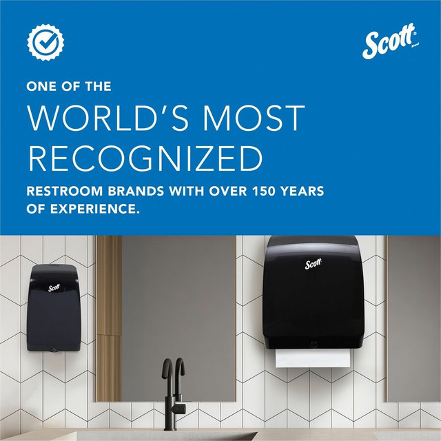 Kimberly-Clark Corporation Scott 47091 Scott Slimroll Towel Dispenser Kimberly-Clark Corporation Scott 47091 Scott Slimroll Towel Dispenser