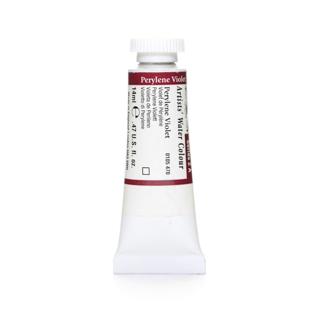 WINSOR & NEWTON Winsor &amp; Newton 0105470 Winsor & Newton Professional Watercolors, 14 mL, Perylene Violet, 470