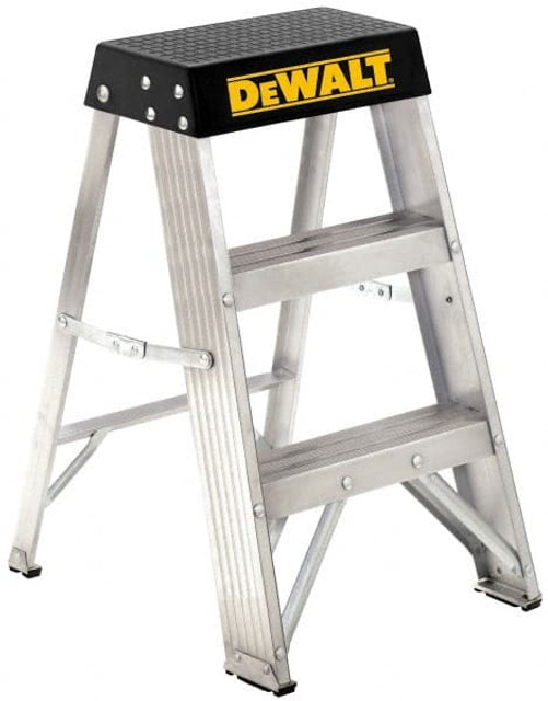 DeWALT DXL2010-02 1-Step Aluminum Step Ladder: Type IA, 2' High