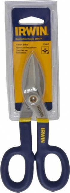 Irwin 22007 Tinner's Snips: 7" OAL, 1-1/2" LOC