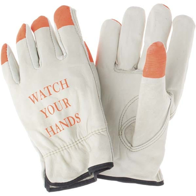 MCR Safety 3215PIXXL Size 2XL Leather Abrasion Protection Work Gloves