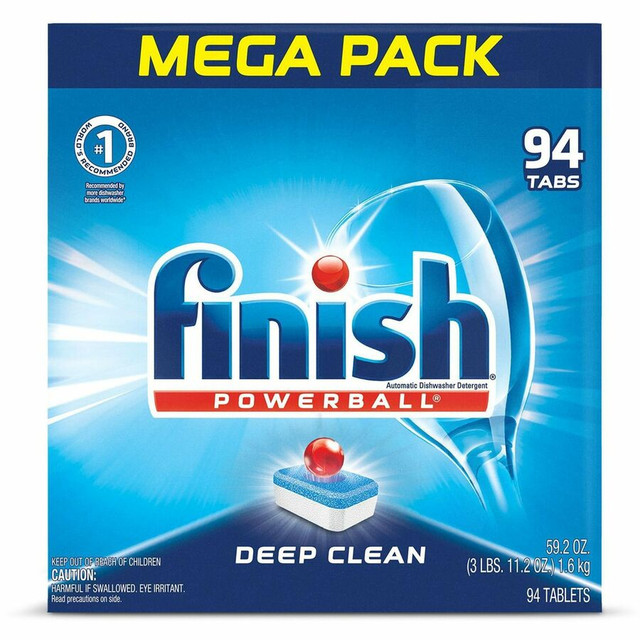 Reckitt Benckiser plc Finish 97330CT Finish Powerball Dishwasher Tabs