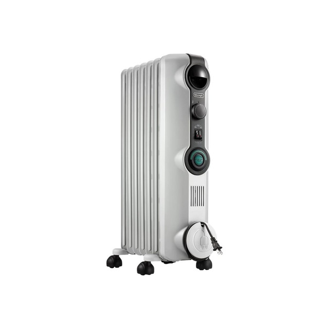DELONGHI AMERICA INC. KH390715CM DeLonghi KH390715CM Radiative Heater - Electric - 1500 W - Indoor - Light Gray DELONGHI AMERICA INC. KH390715CM DeLonghi KH390715CM Radiative Heater - Electric - 1500 W - Indoor - Light Gray