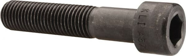 MSC 100C500KCS Socket Cap Screw: 1-8, 5" Length Under Head, Socket Cap Head, Hex Socket Drive, Alloy Steel, Black Oxide Finish