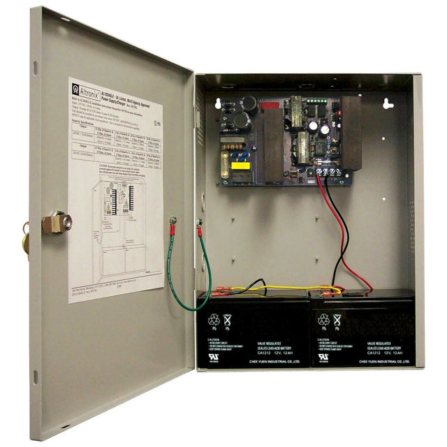 ALTRONIX CORPORATION Altronix AL1024ULX  AL1024ULX Proprietary Power Supply - Wall Mount, Enclosure - 120 V AC Input - 24 V DC Output