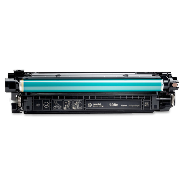 HP Inc. HP CF361X HP 508X (CF361X) Original High Yield Laser Toner Cartridge - Single Pack - Cyan - 1 Each