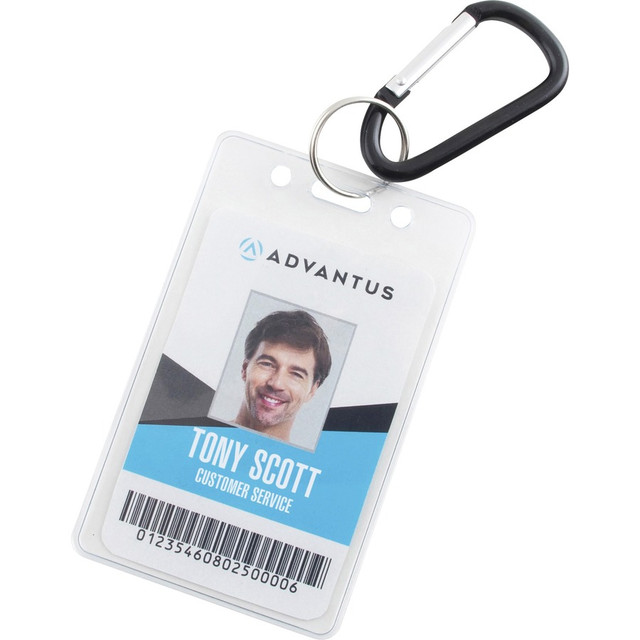 Advantus Corp Advantus 75555 Advantus Split Key Ring Carabiner Key Ring