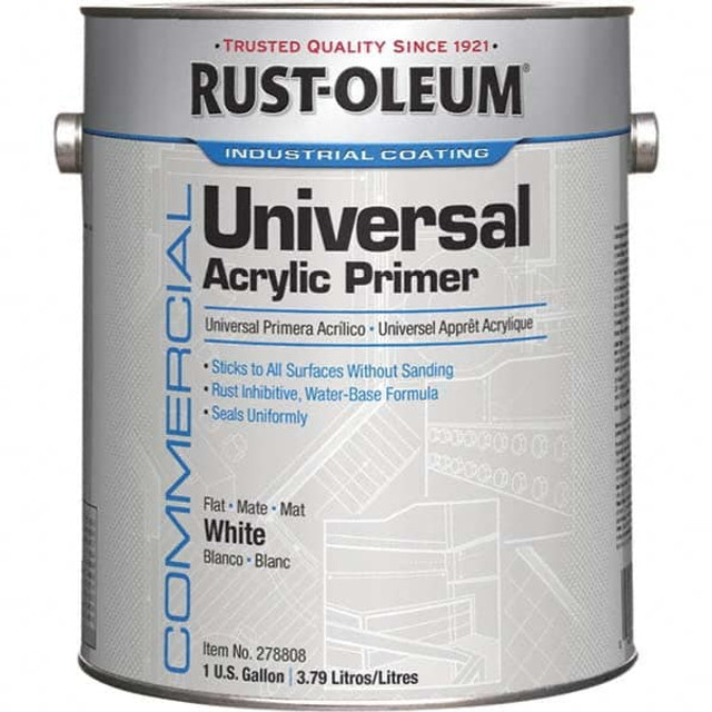 Rust-Oleum 278808 1 Gal White Water-Based Acrylic Enamel Primer