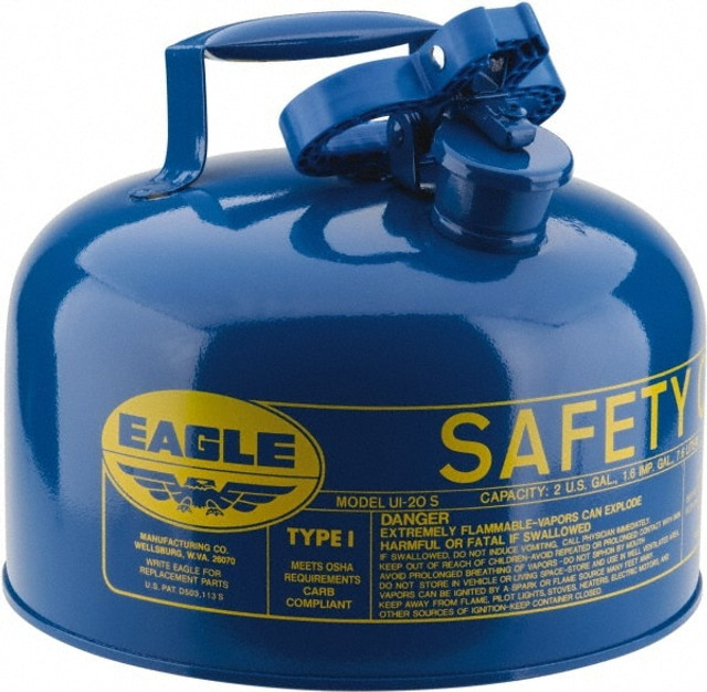 Eagle UI20SB Safety Can: 2 gal, Steel