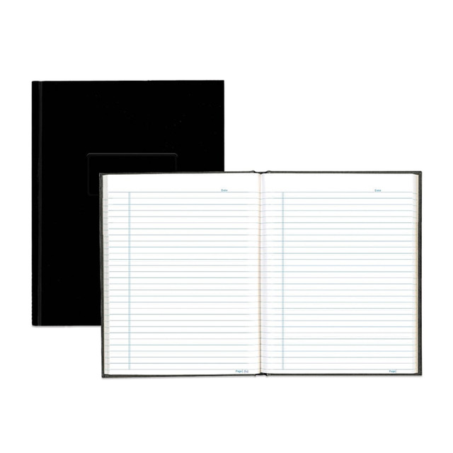 Hard board covers with permanent pages for writing  Includes 96 sheets (192 pages), offering plenty of space for writing.  Pages are perfect-bound for elegance and professionalism.  Hard Cover  Self-adhesive  Index Sheet  Contains Recycled Content - See Specs for Details.