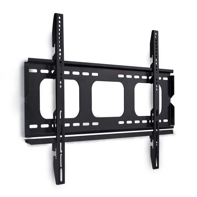 MOUNT-IT! MI-305L  Fixed Wall Mount For 42 - 80in TVs, 20inH x 36inW x 4.5inD, Black