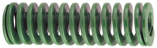 Dayton Lamina 9-1214-11 Die Spring: 3/4" Hole Dia, 3/8" Rod Dia, 3-1/2" Free Length, Green