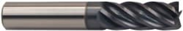 Accupro 625-1875-020-C1 Corner Radius End Mill: 3/16" Dia, 9/16" LOC, 0.02" Radius, 6 Flutes, Solid Carbide