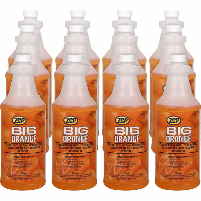 Zep, Inc. Zep Commercial 41501 Zep Commercial Big Orange Citrus Industrial Cleaner Zep, Inc. Zep Commercial 41501 Zep Commercial Big Orange Citrus Industrial Cleaner