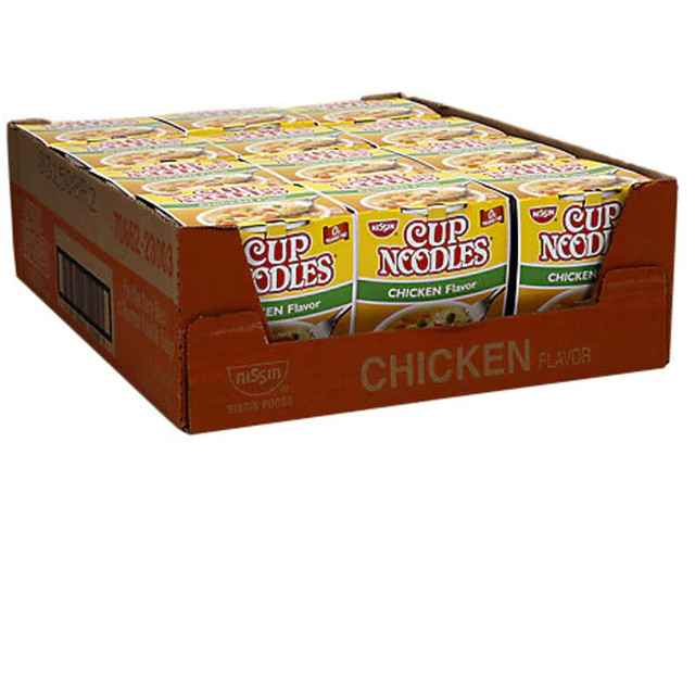 NISSIN FOODS 23003 NISSIN FOODS Top Ramen Chicken Flavor Cup Noodles