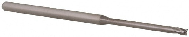 Accupro 6501350 Square End Mill: 0.08" Dia, 0.12" LOC, 3 Flutes, Solid Carbide